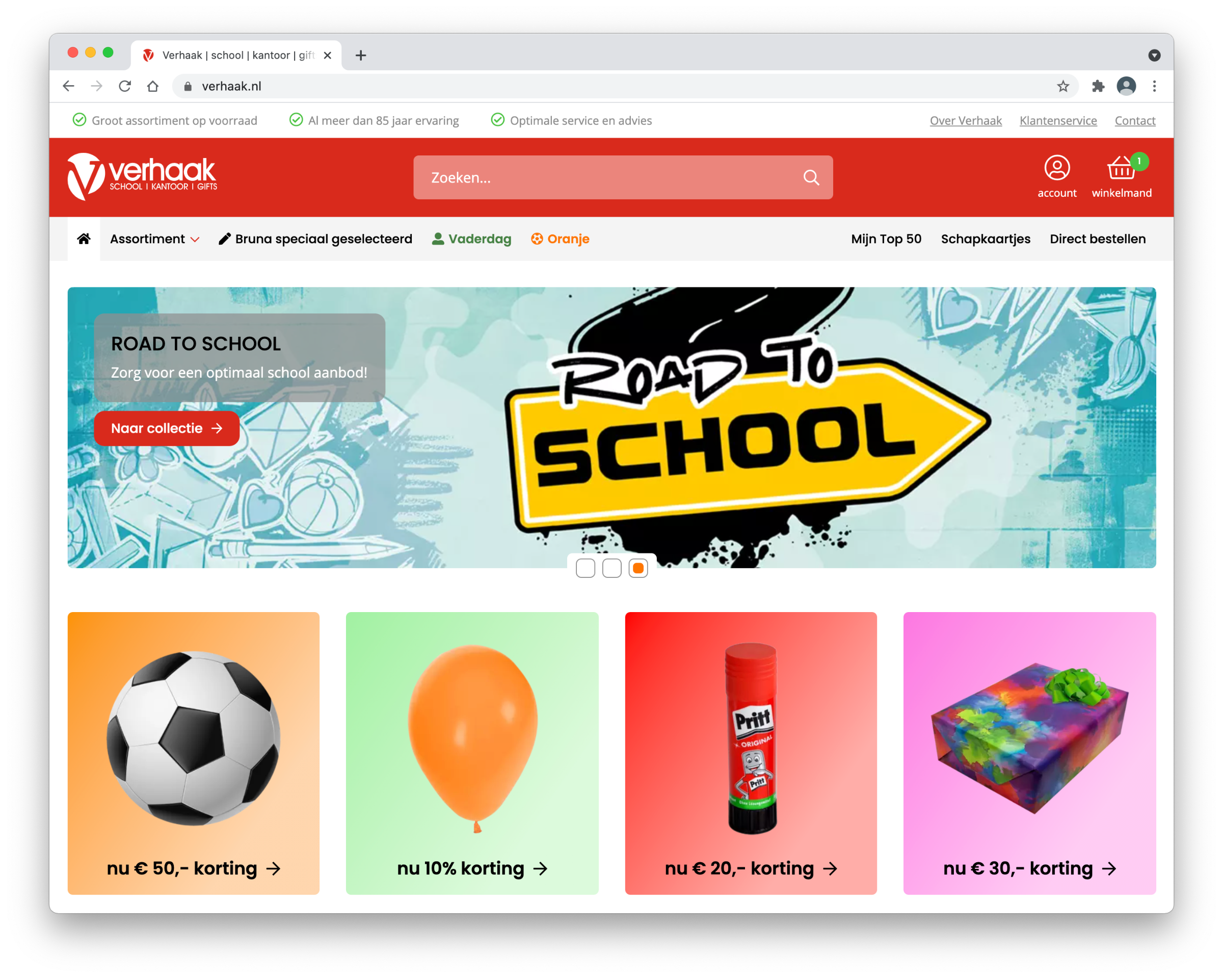 schoolbord Trottoir stem Online kantoorartikelen bestellen zonder poespas | X-com